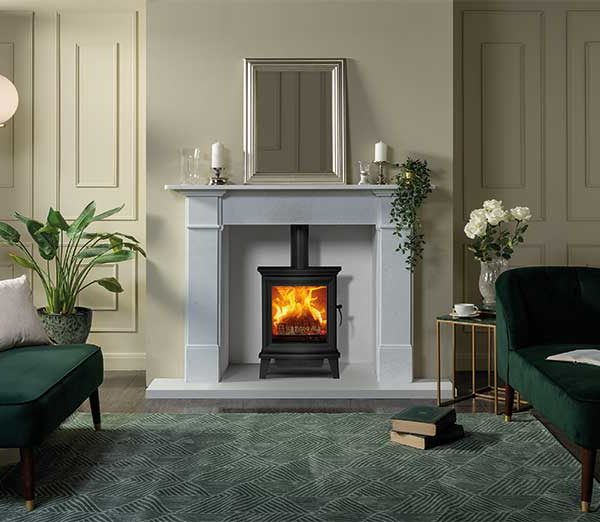 Stovax & Gazco Chesterfield 5 Wood Burning Stoves & Multi-fuel Stove