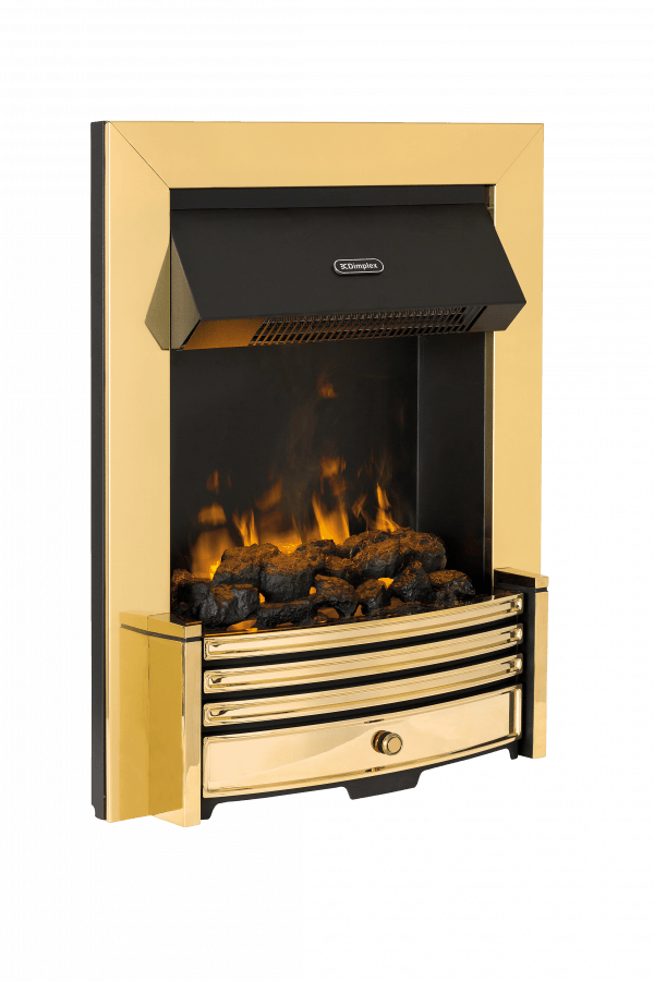 Dimplex Crestmore Traditional Brass Effect Opti-myst