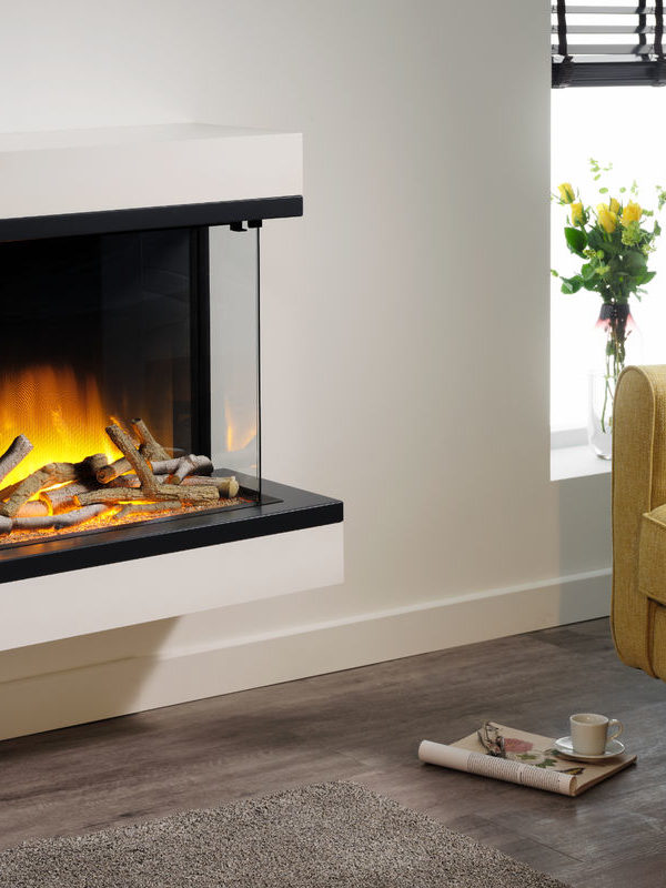 Flamerite Fires Exo 600 Wall Mounted Electric Suite
