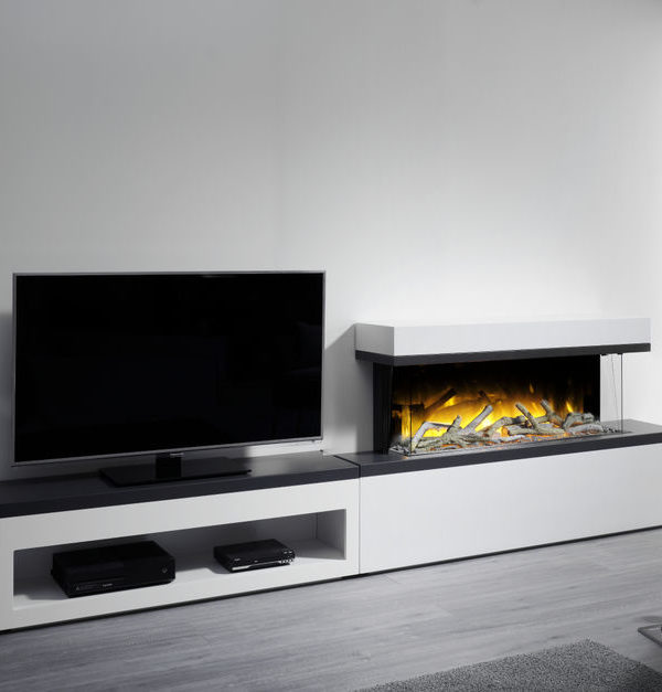 Flamerite Fires Tropo 1000 Free Standing Electric Suite