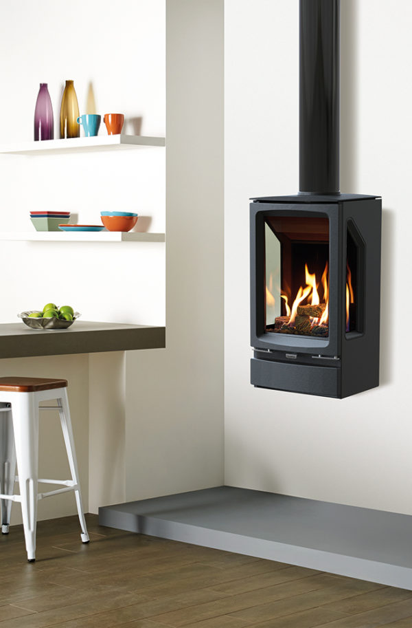 Stovax & Gazco Vogue MidiT Wall Mounted Gas Stove