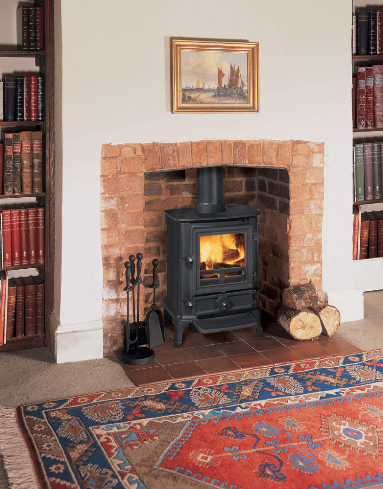 Stovax & Gazco Brunel 1A Wood Burning Stoves & Multifuel Stove The