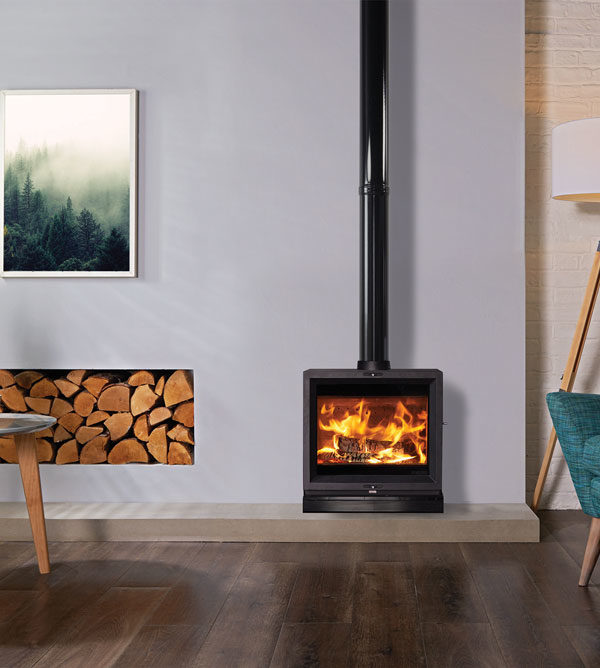 Stovax & Gazco View 5 Wide Wood Burning & Multi-fuel Stove